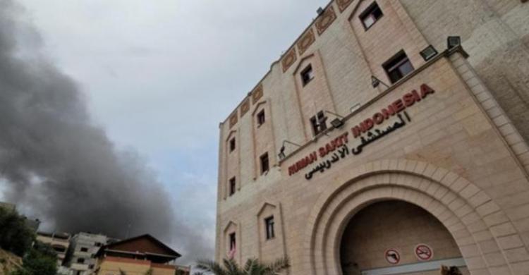 3 WNI Hilang Kontak Setelah Israel Bom RS Indonesia, MER-C: Belum Ada Kabar Foto : Ist