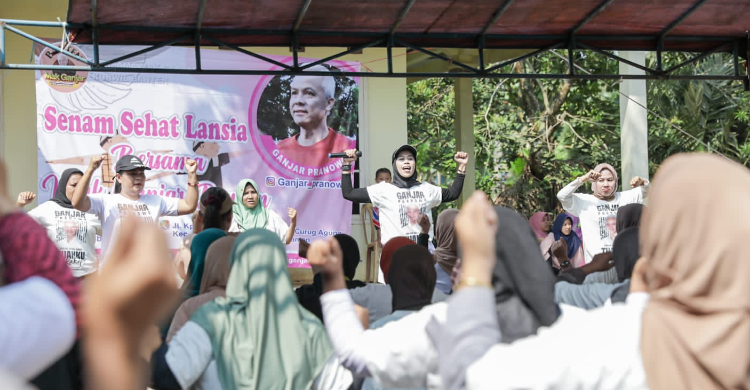 Adakan Senam Bersama Foto : Ist