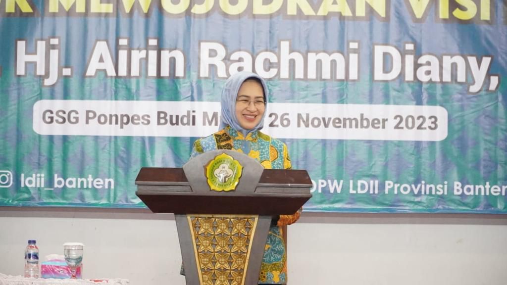 Airin Ungkap Peran Penting Keluarga Cetak SDM Berkualitas dalam Mewujudkan Visi Indonesia Emas 2045 Foto : Ist