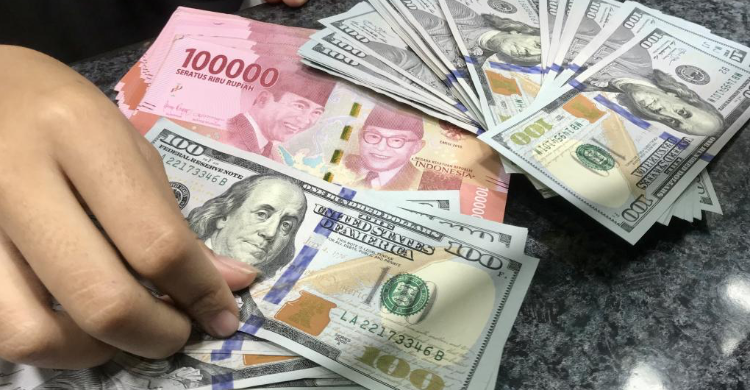 Akhir Pekan, Rupiah Dibuka Di Level Rp 15.833 Foto : Ist