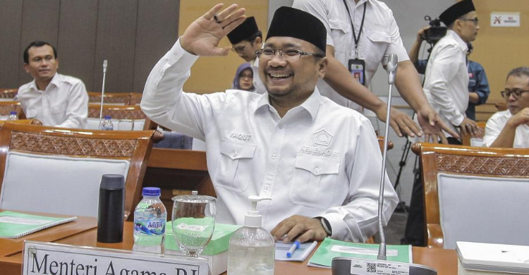 Akhirnya Tetapkan Ongkos Haji 94 Juta, Yaqut Kembali ke Jalan yang Benar Foto : Ist