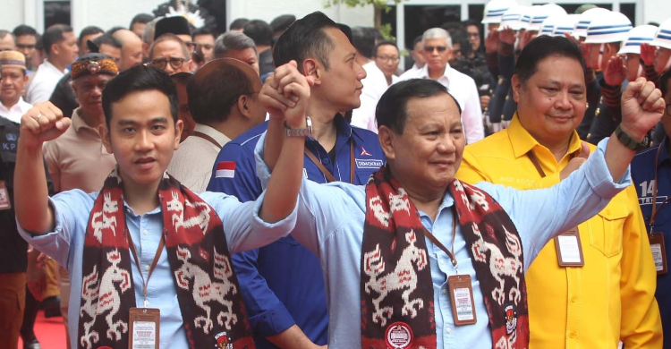 Bagi-Bagi Tugas, Prabowo Ke Acara Muhammadiyah, Gibran Ke NU Foto : Ist