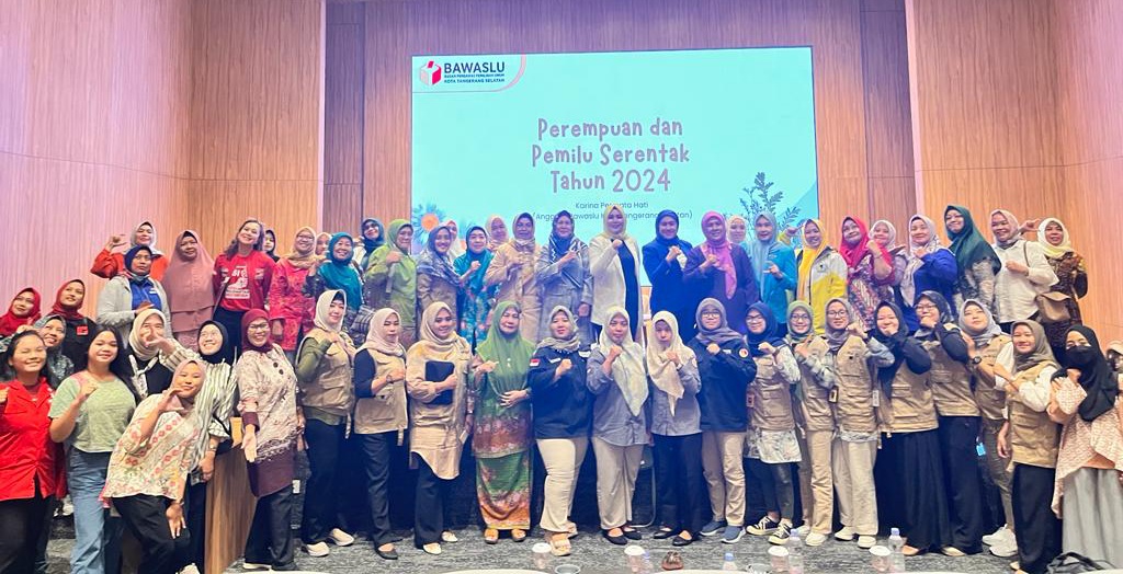 Bawaslu Ajak Perempuan di Tangsel Ikut Awasi Pemilu 2024 Foto : Ist