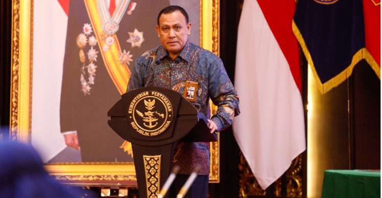Belum Diberhentikan, Firli Bahuri Tetap Ikut Gelar Perkara Kasus Korupsi Foto : Ist