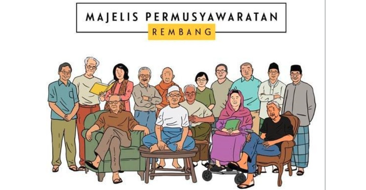 Bentuk MPR (Majelis Permusyawaratan Rembang) Foto : Ist