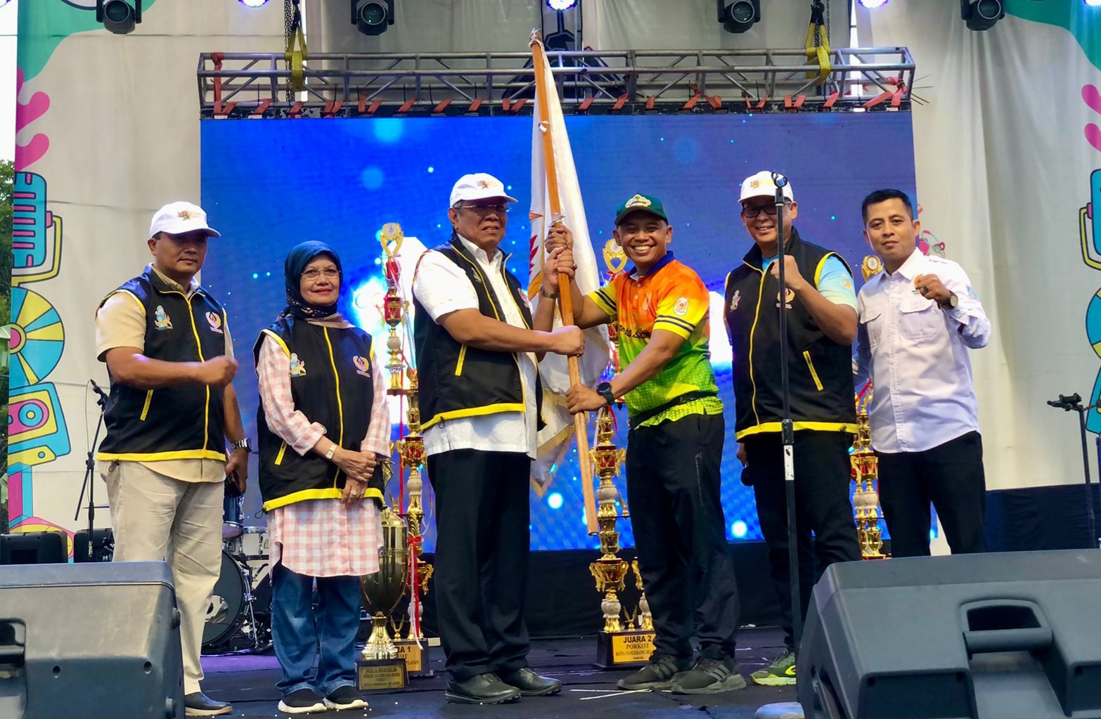 Benyamin Davnie Resmi Menutup Porkot Tangsel 2023! Foto : Mg.2 (Jay)
