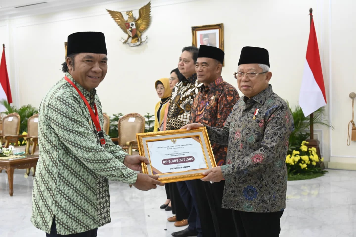 Berhasil Tekan Kemiskinan Ekstrem, Banten Raih Dana Insentif Fiskal Rp6 Miliar Foto : Humas Penprov