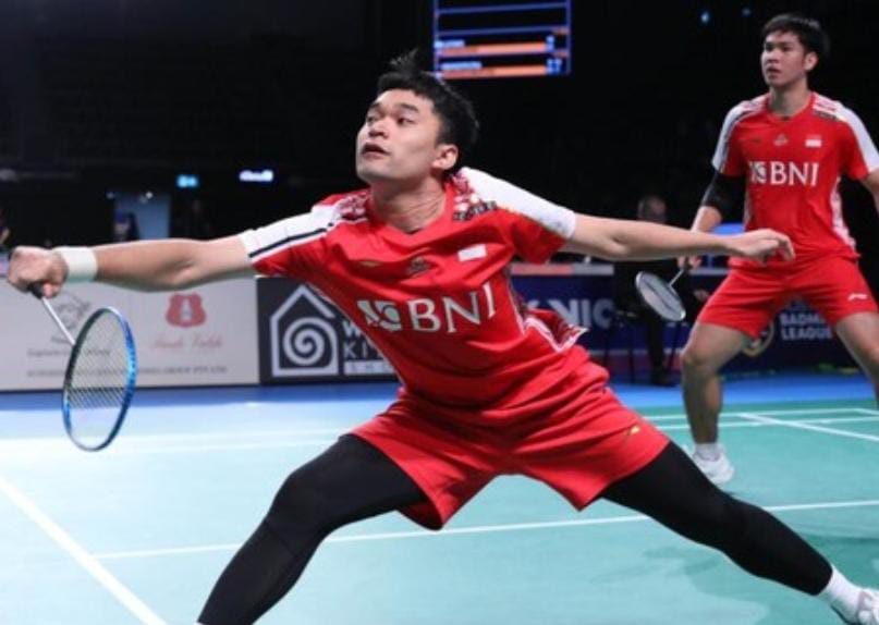 Bertarung Tiga Gim, Leon/Daniel Lolos Perempat Final China Masters 2023 Foto : Ist