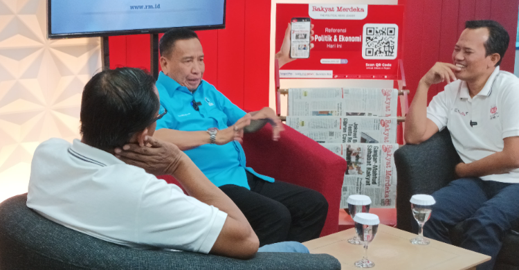 Dedi ”Miing” Gumelar Di Podcast RM Foto : Iat