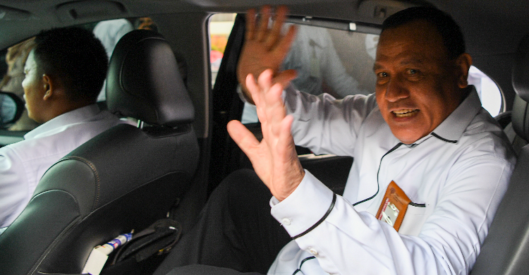 Diberhentikan Sementara Dari Ketua KPK Foto : Ist