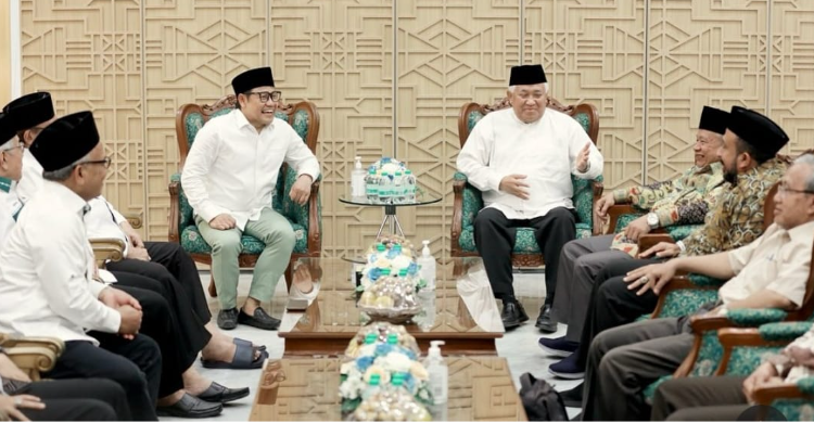 Ditemui Mantan Ketum Muhammadiyah, Imin Girang dan Yakin Menang Foto : Ist