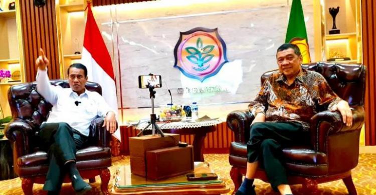 Eksklusif Dengan Menteri Pertanian Andi Amran Sulaiman Foto : RM