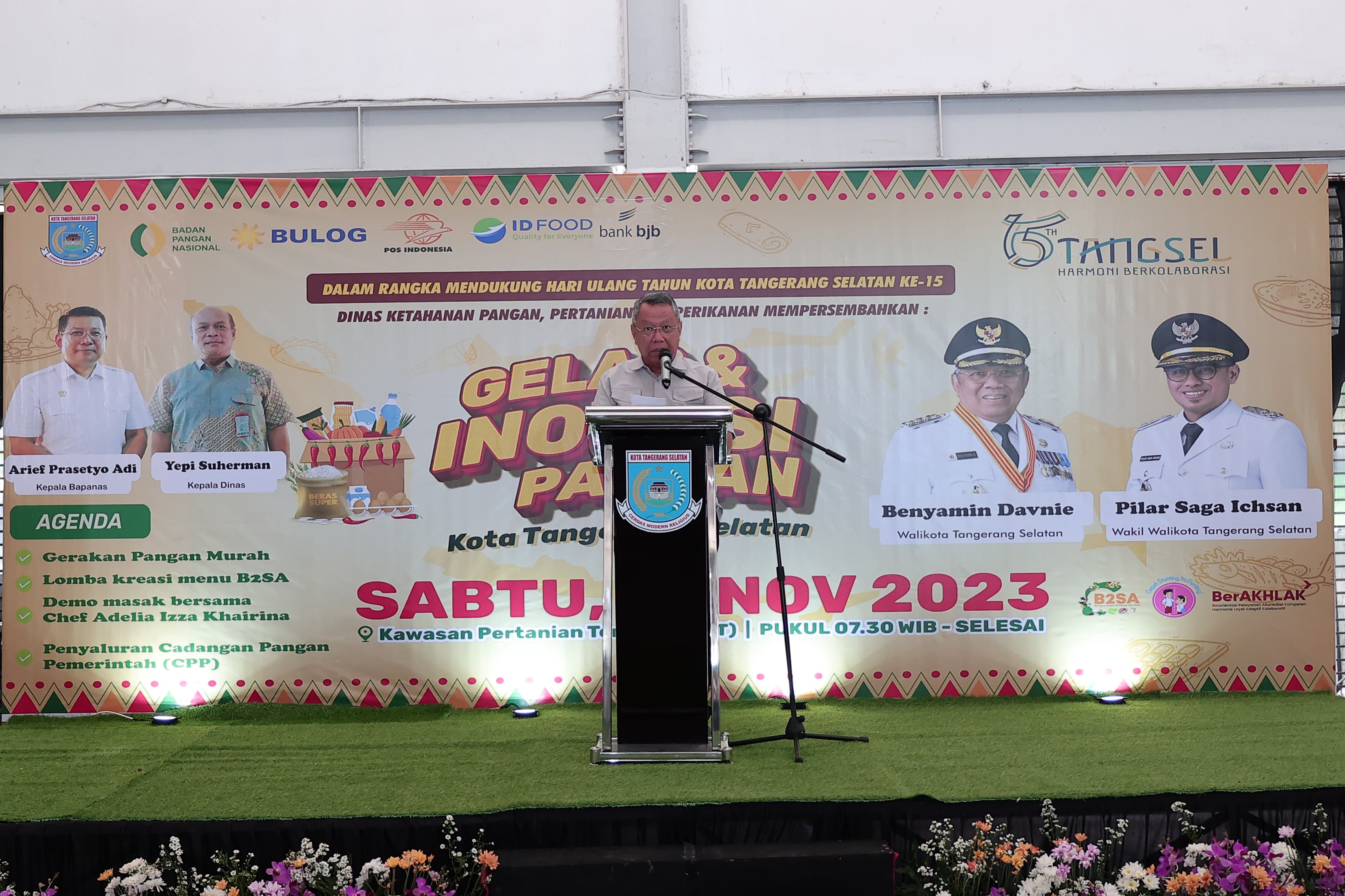 Gelar Inovasi Gizi Seimbang, Pemkot Tangsel Perkokoh Ketahanan Pangan Masyarakat Foto : Ist