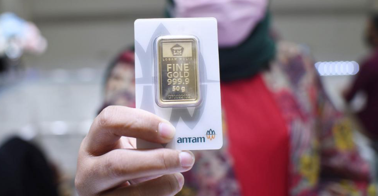 Harga Emas Pagi Ini Rp 1.110.000 Per Gram Foto : Ist