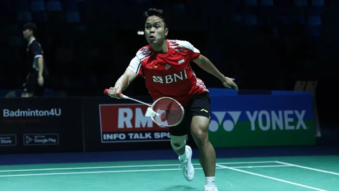 Hasil China Masters 2023: Anthony Ginting Lolos, Bagas/Fikri Tersingkir Foto : Ist