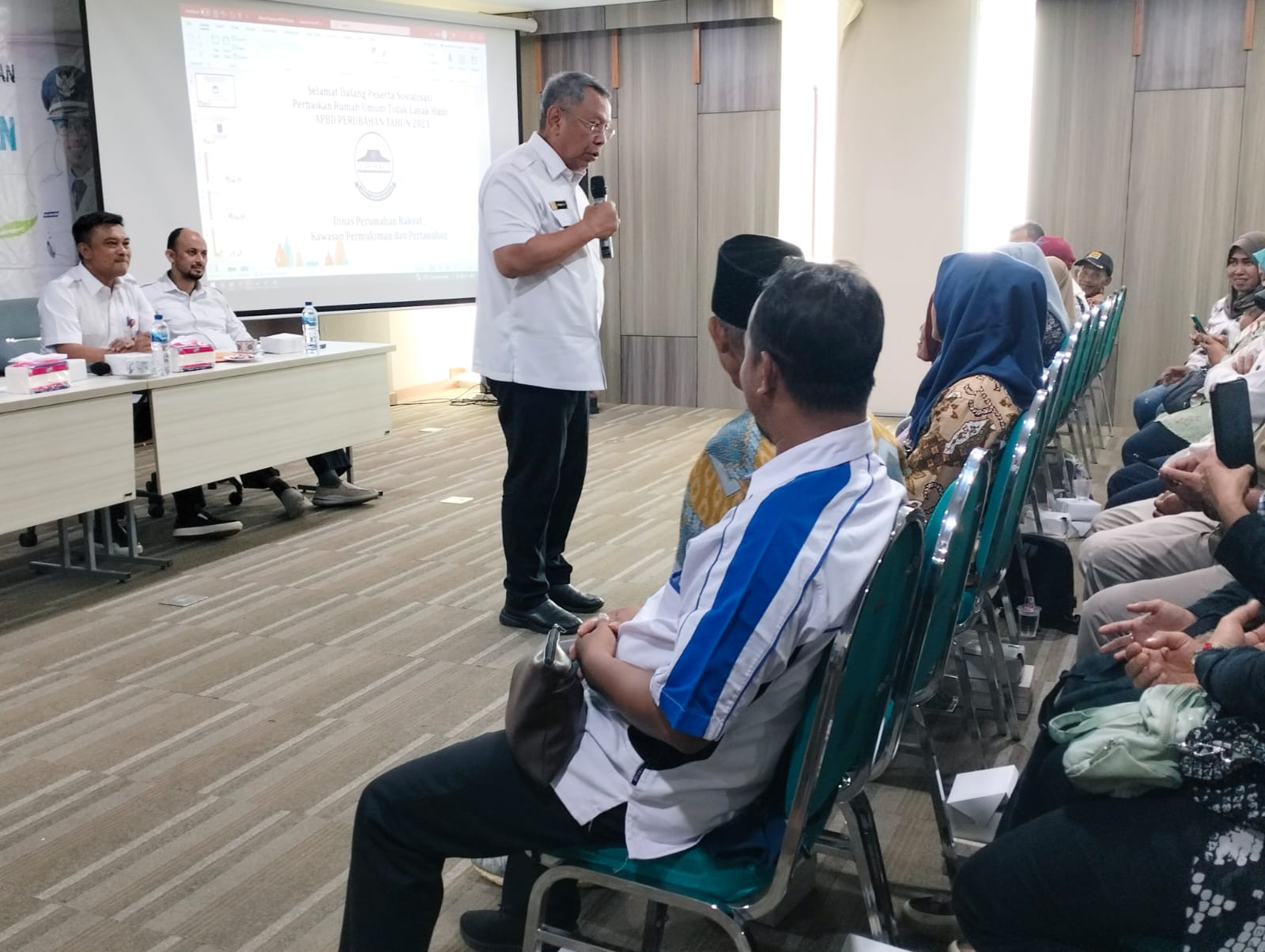 Jamin Kesejahteraan Masyarakat, Pemkot Tangsel Bakal Bedah 51 RUTLH Lagi di Akhir Tahun Foto : Ist