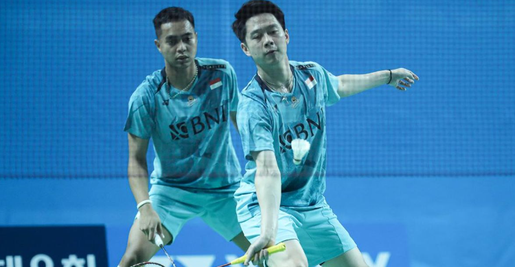 Japan Master 2023 Ganda Putra Indonesia Kevin/Rahmat. Foto : Ist