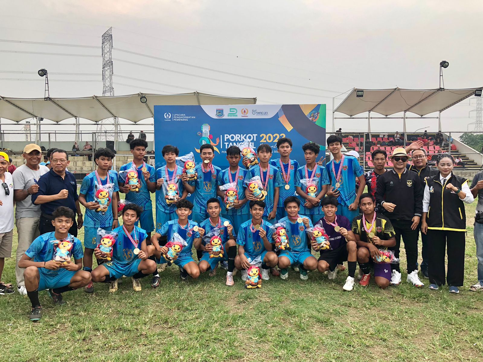 Kecamatan Pamulang Sabet Medali Emas Cabor Sepak Bola Porkot Tangsel 2023 Mg 2 (Jay)