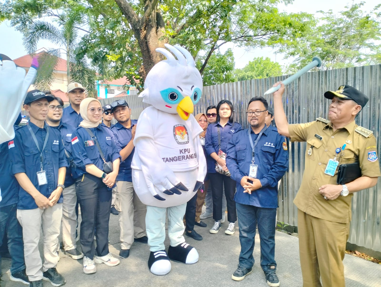 Kirab Pesta Demokrasi di Serpong Utara, Camat : Pemilu 2024 Segera Berlangsung Foto : Ist