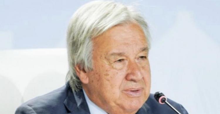Korban Tewas Lebih Dari 10 Ribu Sekjen PBB Antonio Guterres. Foto : Ist