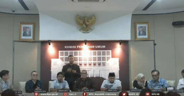 KPU Sahkan Tiga Pasang Capres-Cawapres Foto : Ist