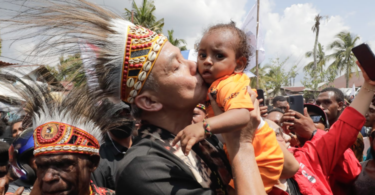 Masyarakat Papua Dukung Ganjar Jadi Presiden Foto : Ist