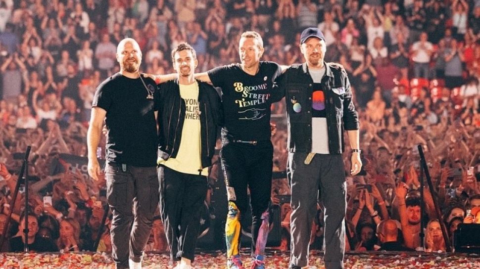 Mau Datangkan Coldplay Lagi? Segini Dana yang Harus Disiapkan Foto : Ist