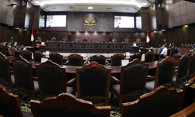 MK Tolak Gugatan Usia Capres-Cawapres Foto : Ist