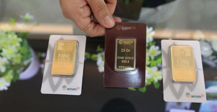 Pagi Ini, Harga Emas Rp 1.087.000 Per Gram Foto : Ist