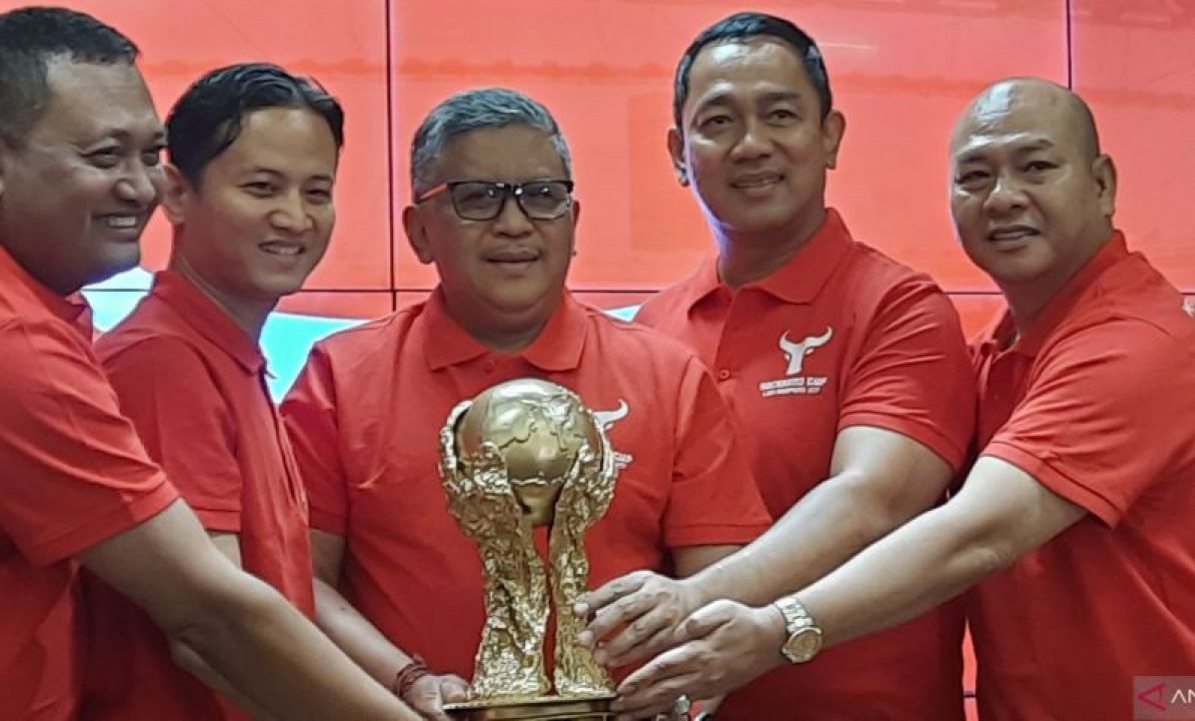 PDIP Terima Kasih Ke Erick Izinkan Gelaran Final Liga Kampung Besok Di GBK Foto : Ist