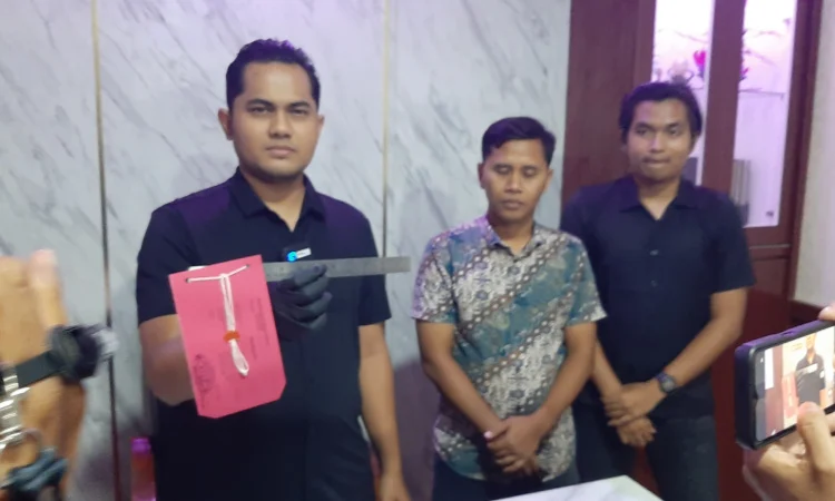 Pelaku Pembacok Siswa SMPN 1 Cibadak Lebak Ditangkap Polisi Foto : Ist