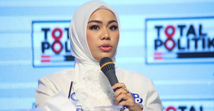 Pemilu Kudu Riang Gembira Ketua DPP PAN Zita Anjani. Foto : Ist