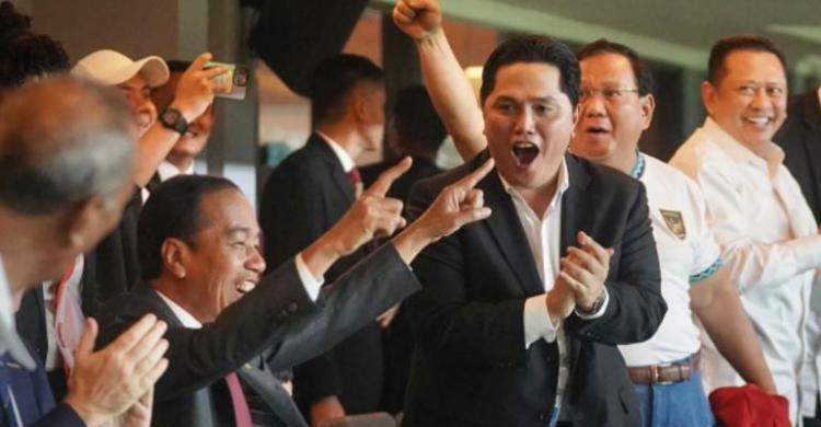 Penonton Piala Dunia U-17 Lampaui Target FIFA, Erick Happy Foto : Ist