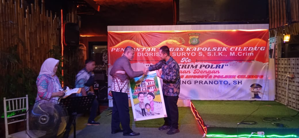 Pergantian Pimpinan Polsek Ciledug, AKP Diorisha Pindah Tugas ke Bareskrim Polri Foto : Ist