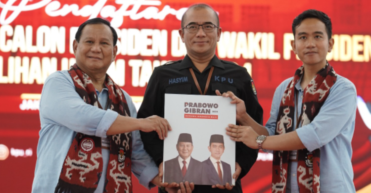 Prabowo-Gibran Sah Jadi Peserta Pilpres, TKN: Mari Kita Move On Foto : Ist