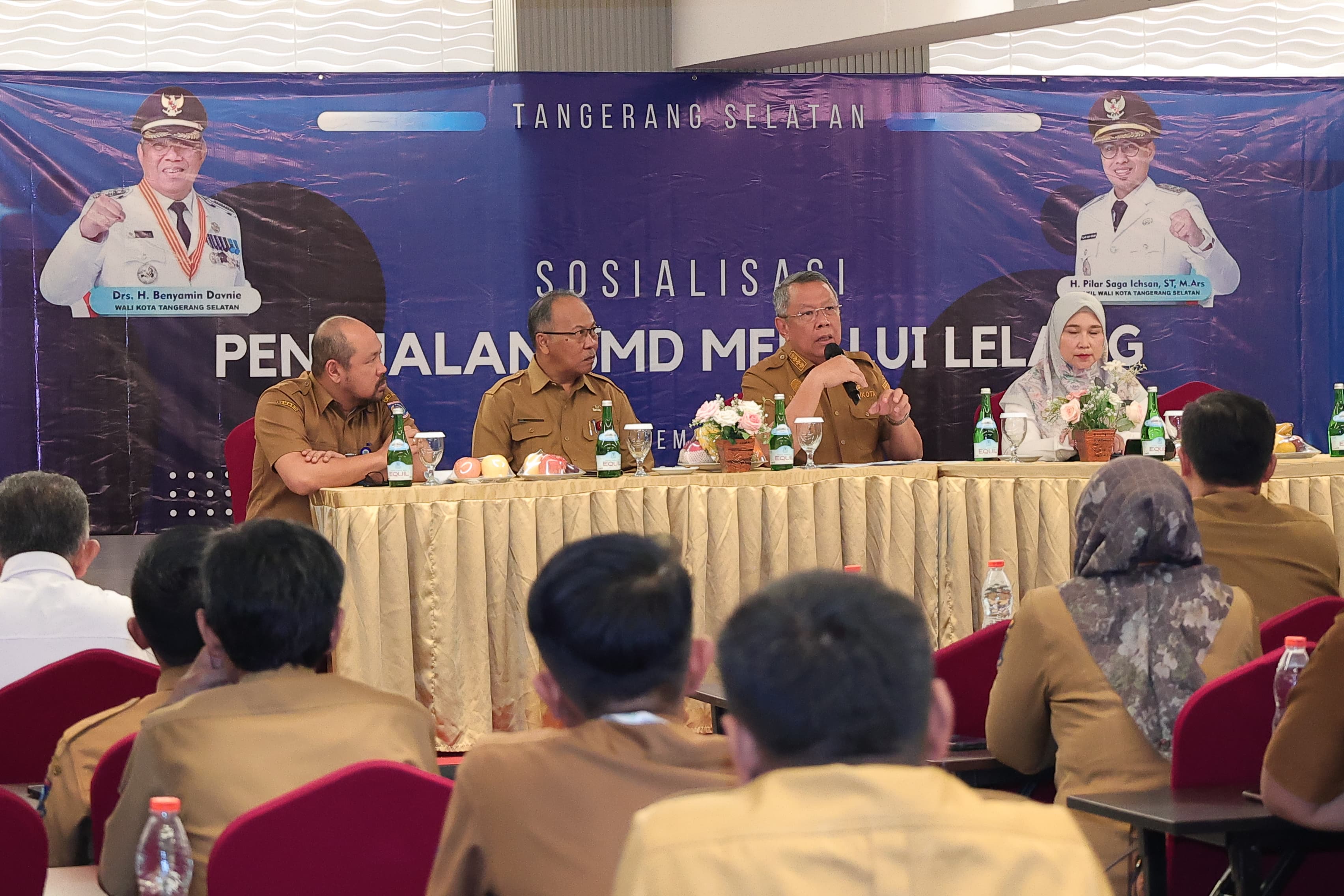 Ribuan Kendaraan Dilelang, Benyamin : Patuhi Peraturan Perundang-undangan Foto : Ist