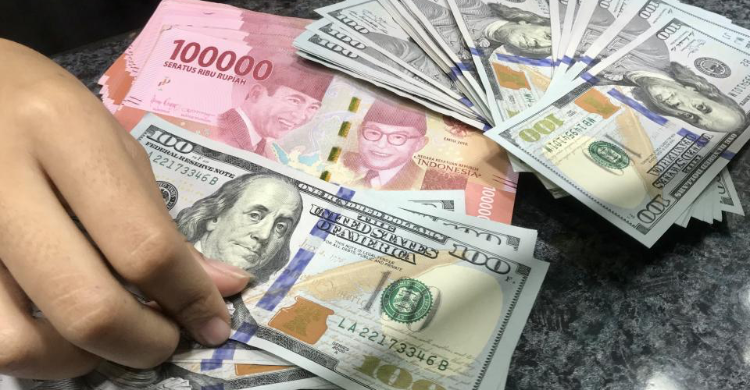 Rupiah Awal Pekan Melesat Hadapi Dolar AS Foto : Ist