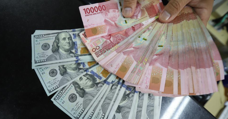 Rupiah Menguat Lagi, Tembus Rp 15.494 Foto : Ist