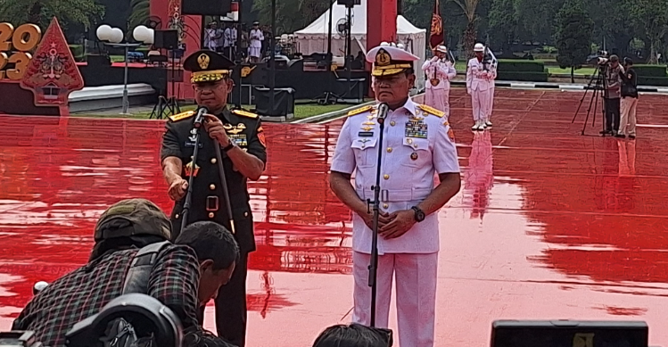 Sertijab Panglima TNI: Laksamana Yudo Pamit, Titipkan TNI Pada Jenderal Agus Foto : Ist