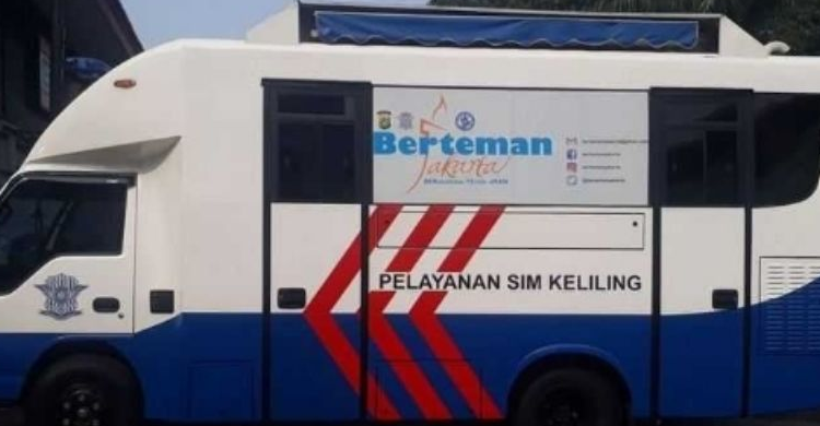 SIM Keliling Jakarta Rabu 1 November, Hadir Di 5 Lokasi Foto : Ist