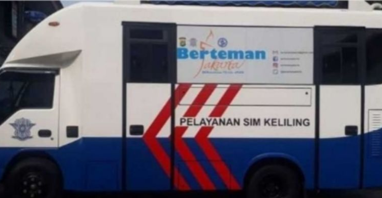 SIM Keliling Tangerang Kota Jumat 10 November, Cek Di Sini Lokasinya Foto : Ist