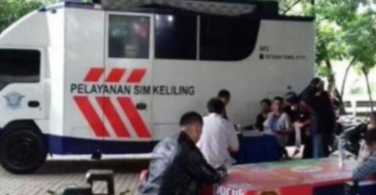 SIM Keliling Tangerang Kota Rabu 8 November, Cek Di Sini Lokasinya Foto : Ist