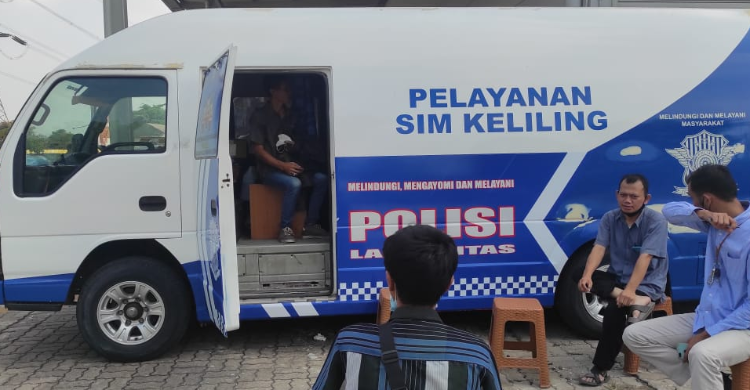 SIM Keliling Tangerang Kota Selasa 21 November, Cek Di Sini Lokasinya Foto : Ist