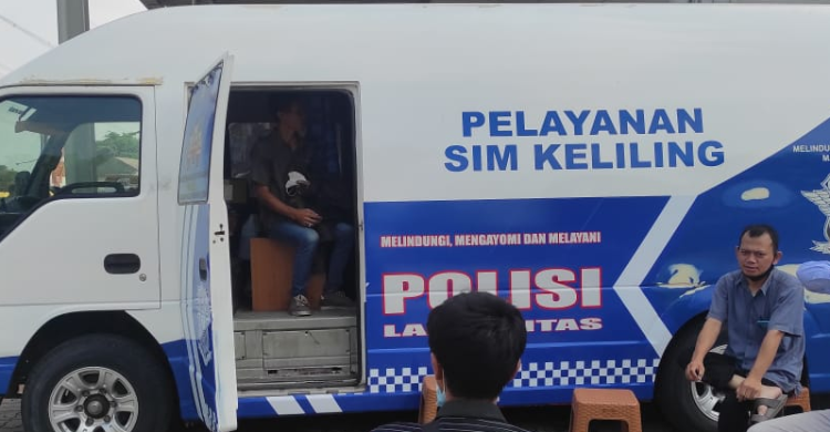 SIM Keliling Tangerang Kota Selasa 28 November, Cek Di Sini Lokasinya Foto : Ist