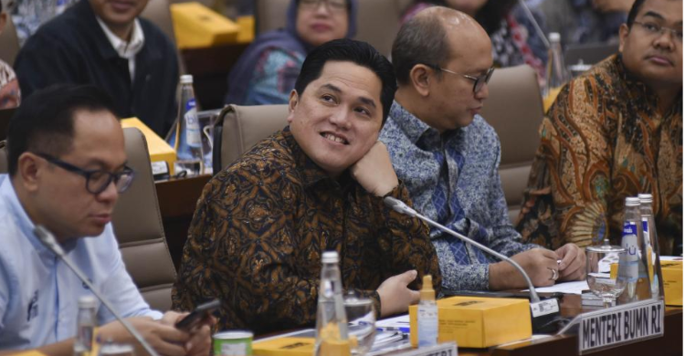 Tak Masuk Tim Sukses Capres, Erick: Saya Fokus di Pemerintahan Foto : Ist