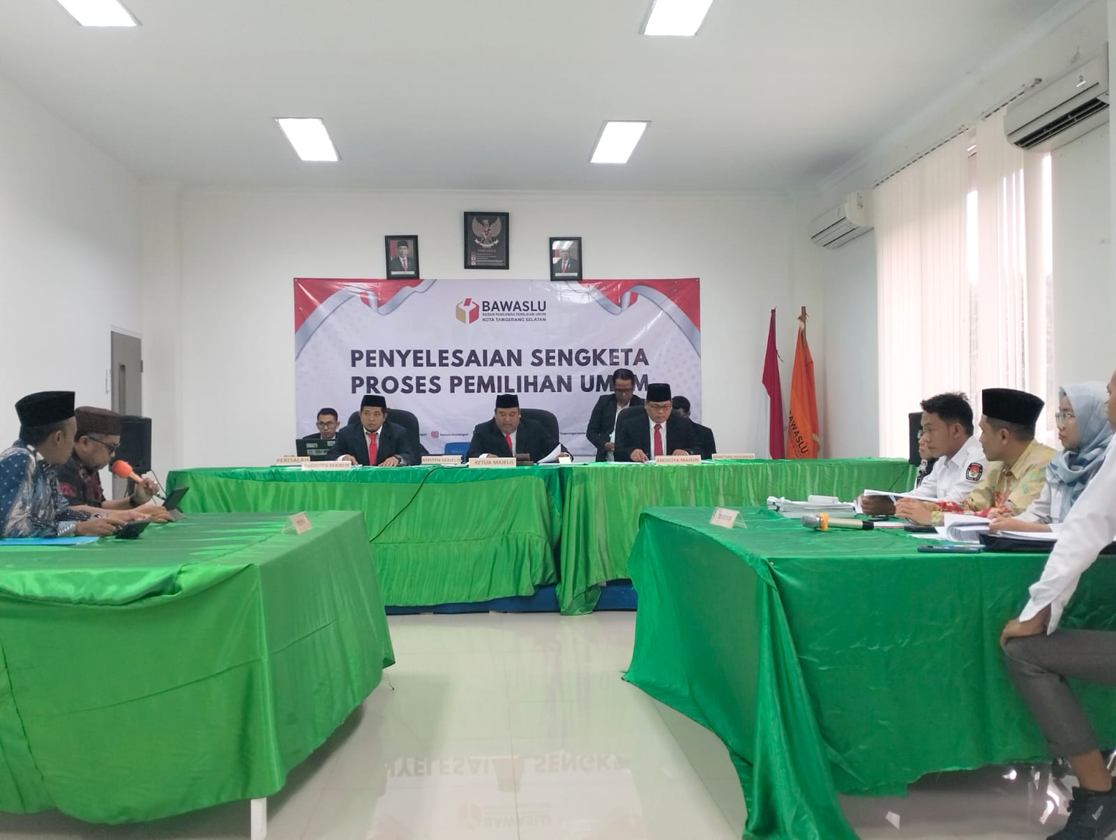 Tak Terima Bacalegnya Terdaftar di Partai Lain, PDI Perjuangan Tuntut KPU Tangsel Foto : Ist