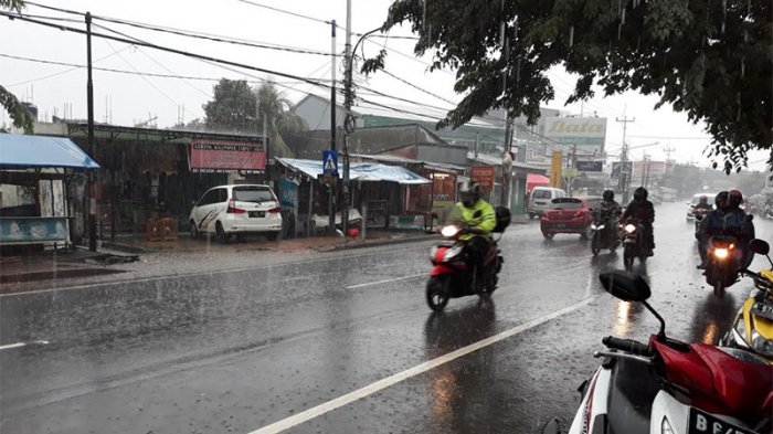 Tangerang Diprediksi Hujan, Ini Prakiraan Cuaca Setiap Jamnya Foto : Ist