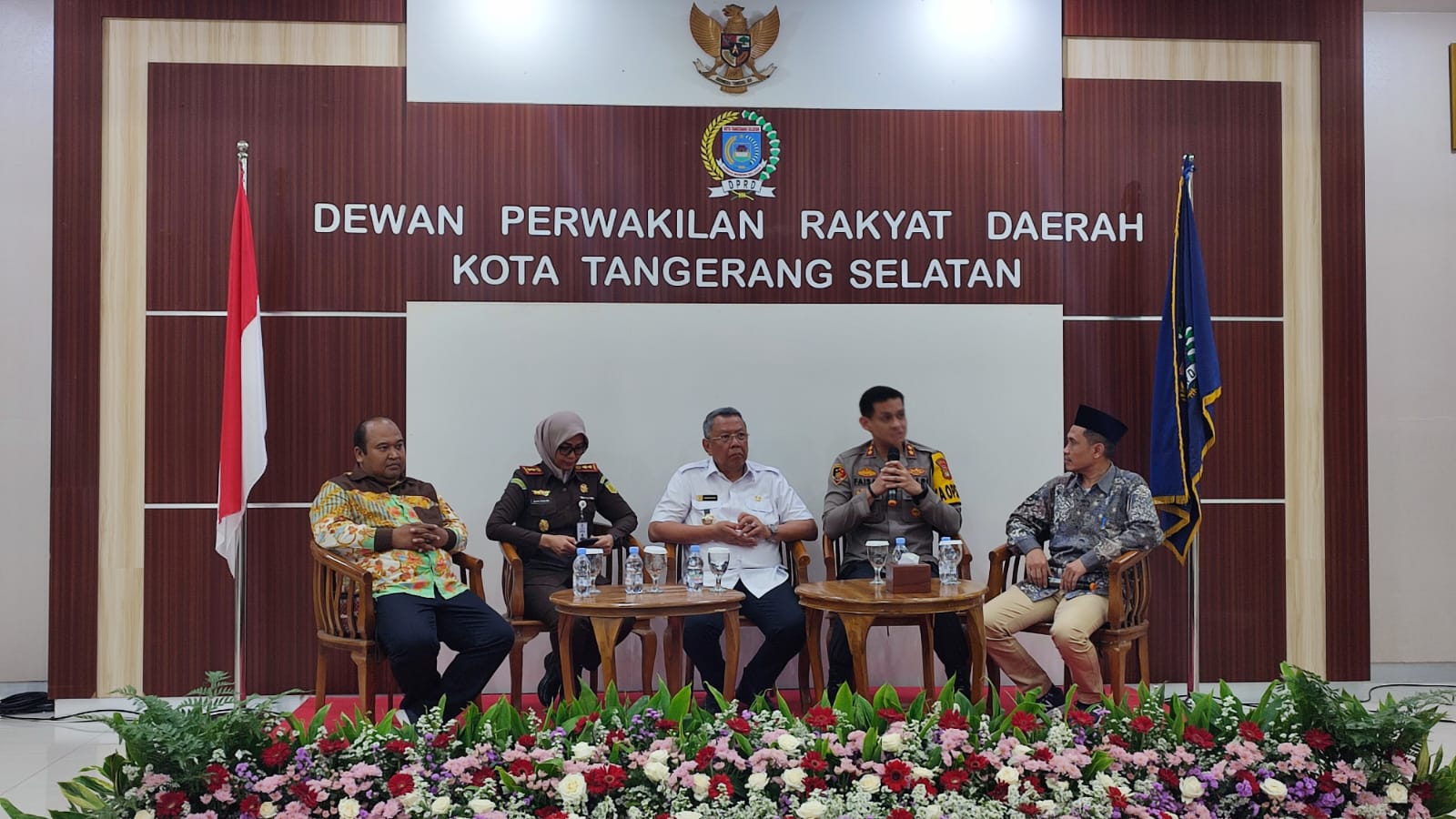 Tangsel Disebut Jadi Wilayah Paling Rawan, Kapolres Ajak Masyarakat Wujudkan Pemilu Damai Foto : Ist