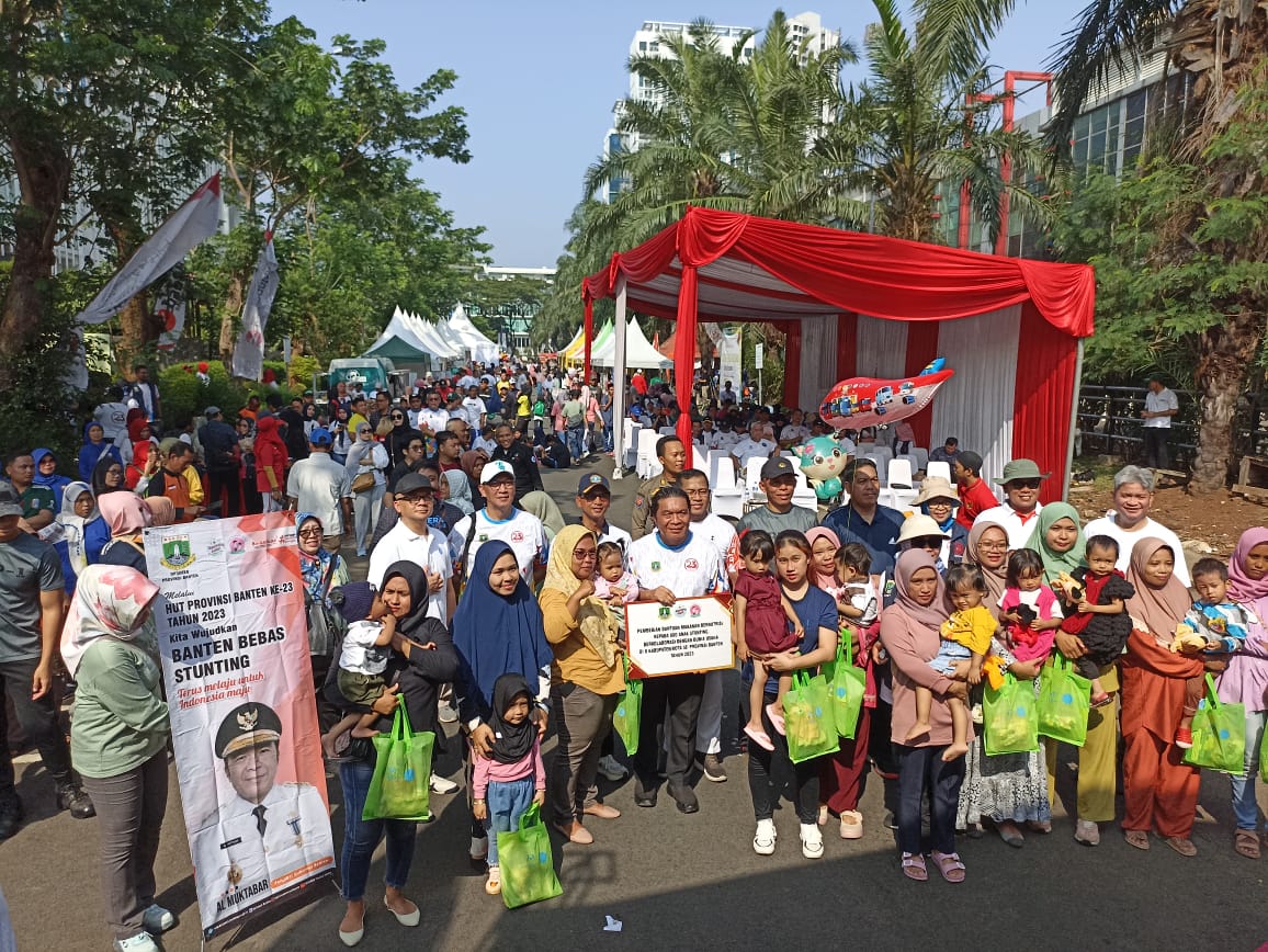Tingkatkan Layanan, Ekspedisi Reformasi Birokrasi Pemprov Banten Sambangi Kota Tangsel Pj Gubernur Banten Al Muktabar pada acara Ekspedisi Reformasi Birokrasi di Tangsel. Foto : Gema