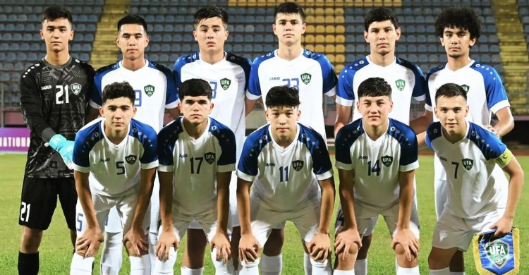 Uzbekistan Mau Cetak Sejarah Di Indonesia Timnas U-17 Uzbeskistan. Foto : Ist